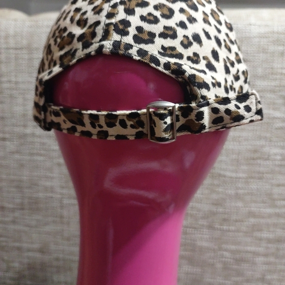New Leopard Prints Ladies Baseball Cap/ Hat One Size 100% Cotton London Kaye - Picture 4 of 8